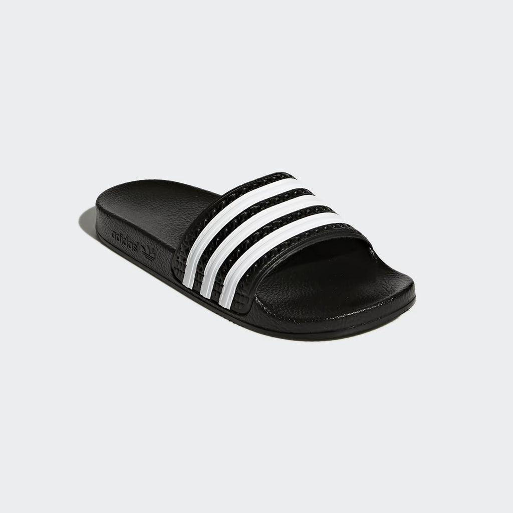 Black Adilette Slides