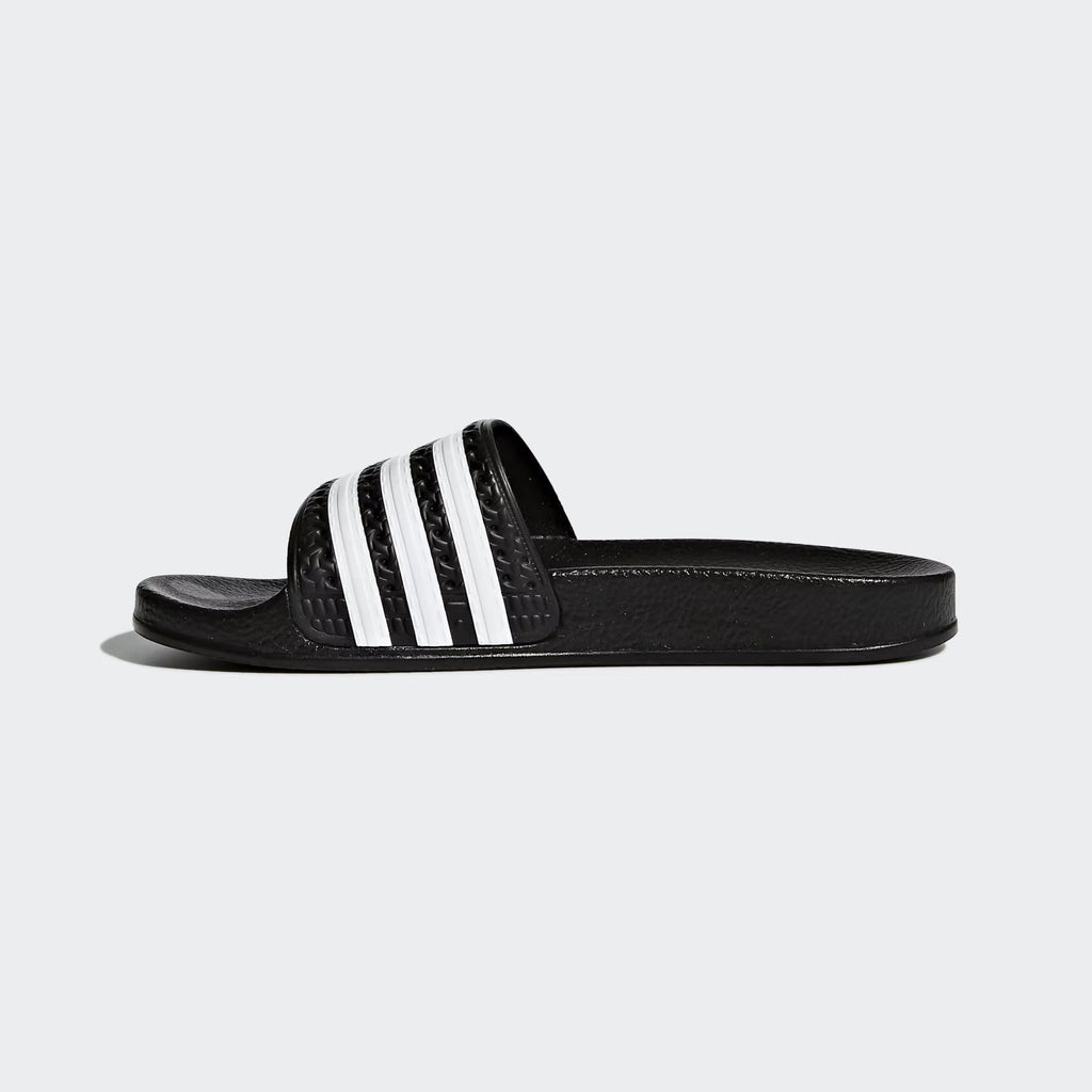 Black Adilette Slides