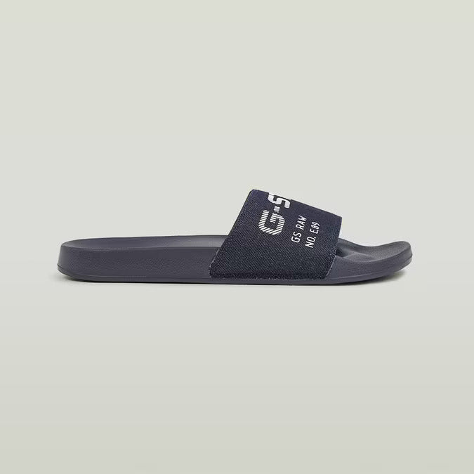 Cart V Denim Slides